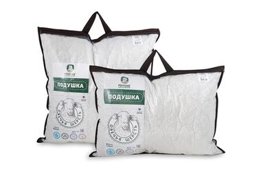 Подушка 70x70 овечья шерсть, поплин Реноме