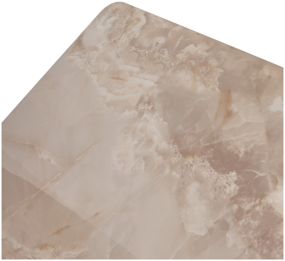 Стол М-City DISAUR Эдер (Eder) 160 Амбер Жаде (Gloss Amber Jade Solid Ceramic), Орех