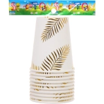 Стакан бумажный 0,2л в наборе 10 шт «Золотые листья»