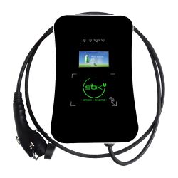 Зарядная станция S'OK Green Energy M3W Series Wallbox EV Charger, 3 фазы, 22 кВт, 32a/380v (SM3W32232542-7wf)