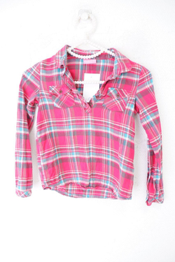 Рубашка LC Waikiki в клетку на 7-8 лет
