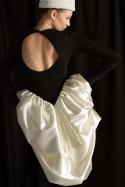 Пилотка белая