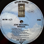 Joni Mitchell ‎– Mingus (Скандинавия 1979г.) Т