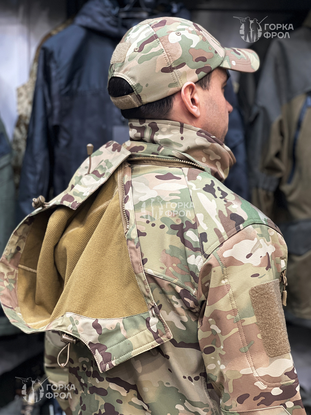 Куртка Gongtex Bolo Softshell, Мультикам