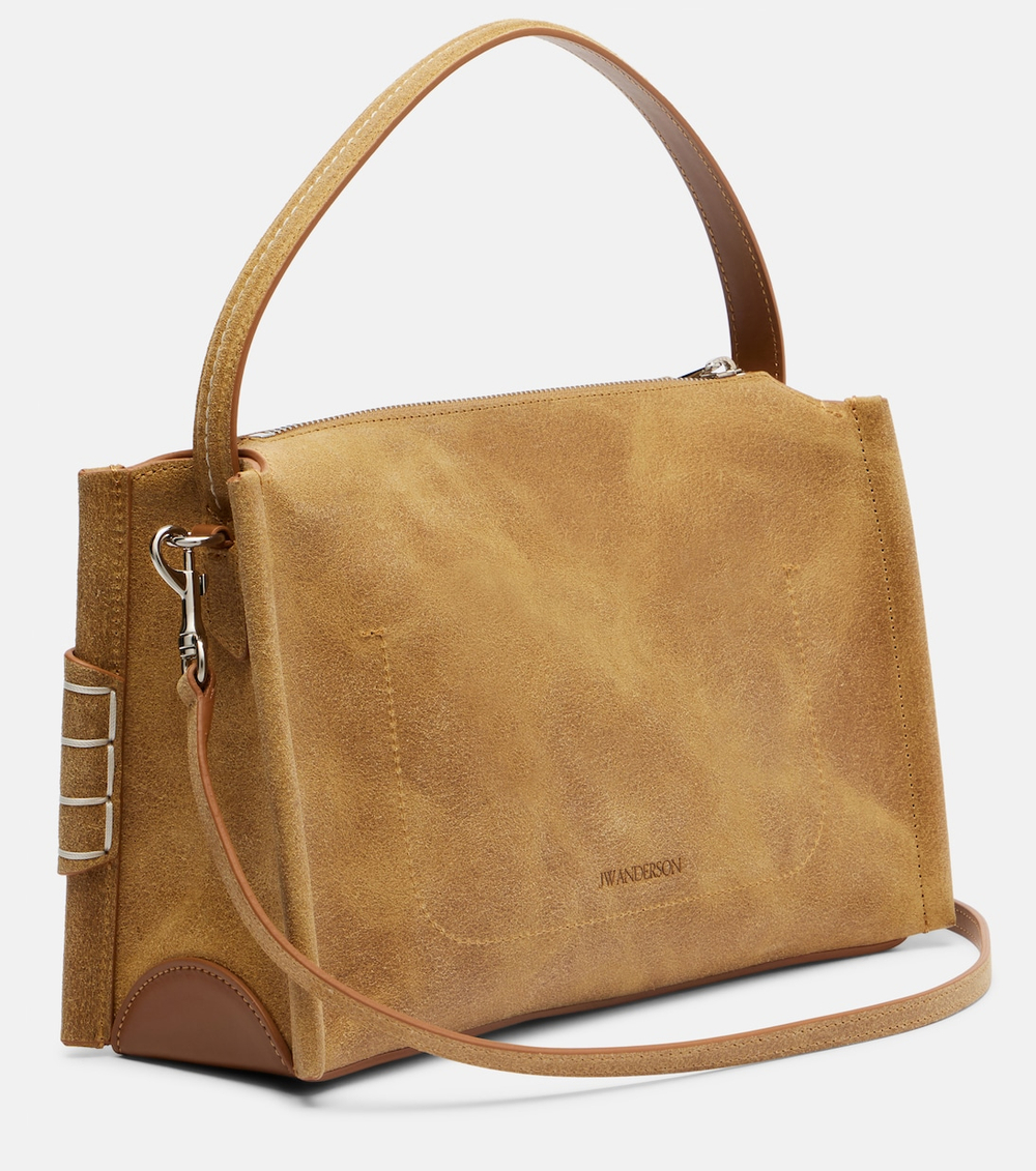 Сумка JW Anderson Loafer Small Suede "Beige"