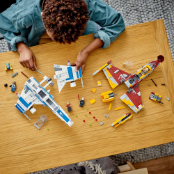 LEGO Star Wars — E-Wing Новой Республики против звездного истребителя Шин Хати 75364