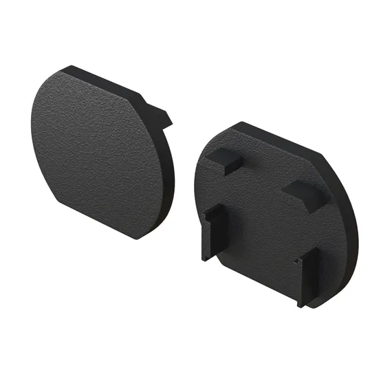 Заглушка для круглого шинопровода, 2 шт. Basity, черный Technical tra172ec-r-11b