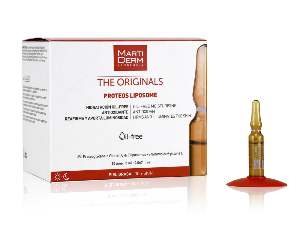 МартиДерм Ориджиналс Ампулы Протеос с липосомами MartiDerm The Originals Proteos Liposome Ampoules 30x2 мл