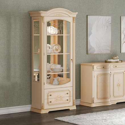 ФЛОРИАНА Шкаф-витрина 1-дв.