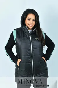 Костюм 8-227-черный-оливка Minova