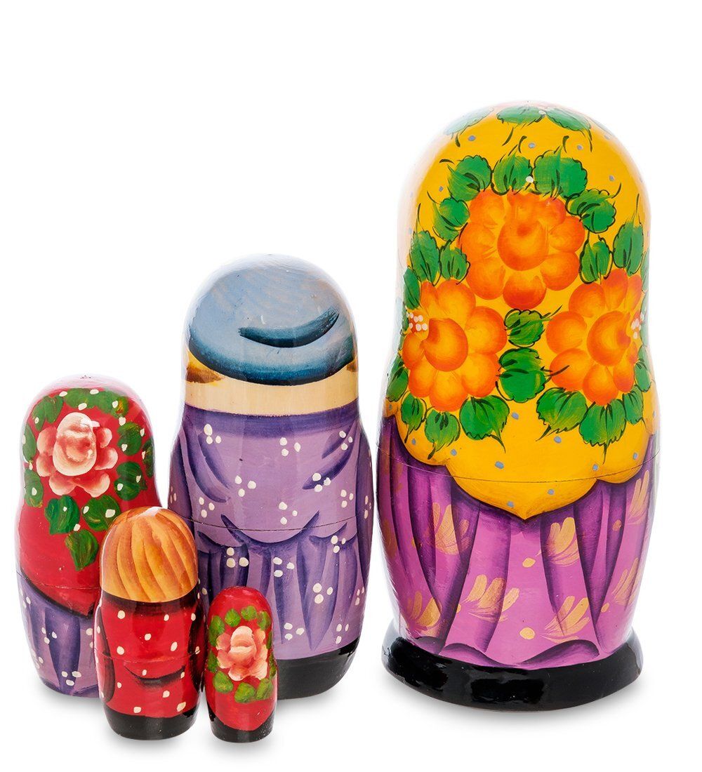 Народные промыслы МР-67/ 1-B Матрешка 5м «Семейка»