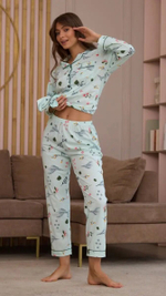 [m]Пижама штаны и рубашка д/р 2604