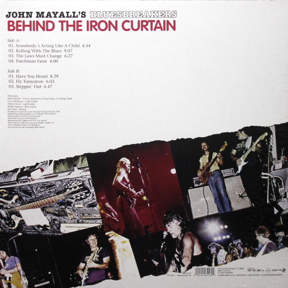 John Mayall & The Bluesbreakers / Behind The Iron Curtain (LP)