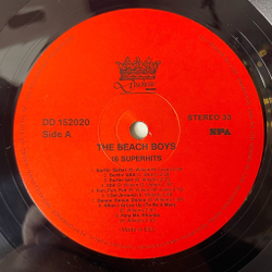 Винтажная виниловая пластинка LP The Beach Boys 16 Superhits (Germany 1988)