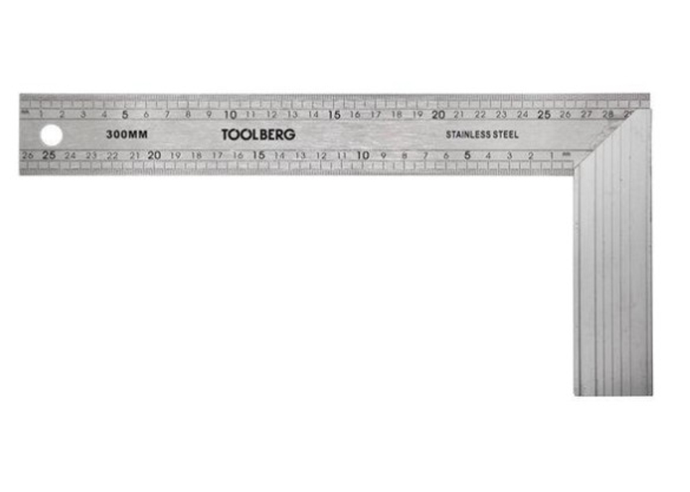 Угольник нержав. сталь 300мм