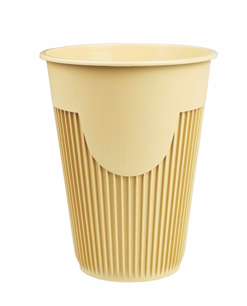 СТАКАН ПЛАСТ. ДЛЯ ГОРЯЧИХ НАПИТКОВ ВЗЛП 350 МЛ. КОР.КРАФТ.ПРОЗ.ЧЕРН. 10\200 ШТ.