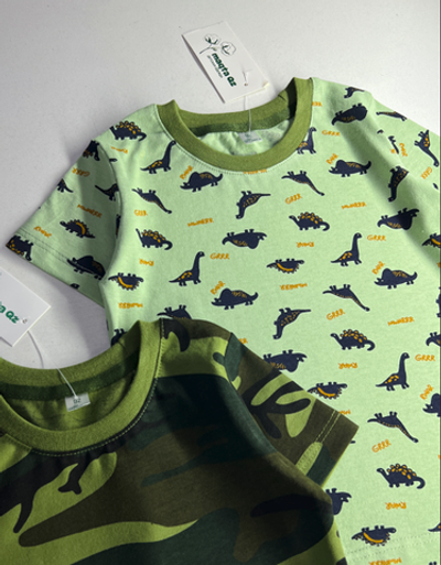 Тирэкс - футболка для мальчиков 900 тг./шт. (оптом - цена за 5 размеров)