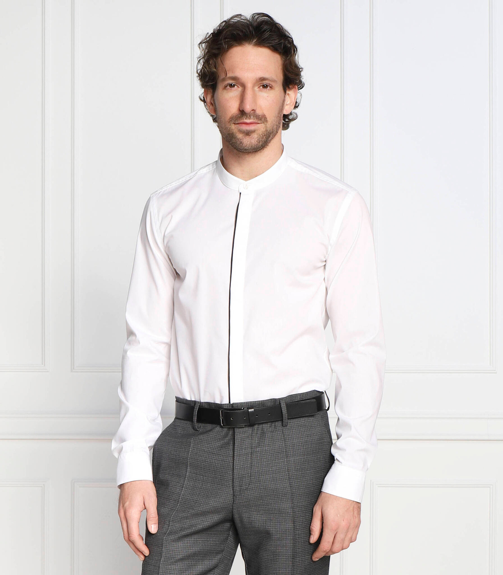 рубашка h-hank-party1-221 BOSS BLACK - белый(50484506)