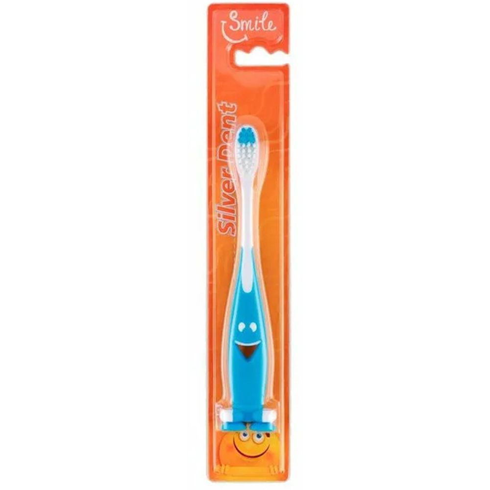 Зубная щетка для детей МОДУМ SILVER DENT Smile, Kid 889 M (8187)