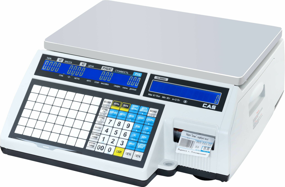 Весы CAS CL5000J-15 IB (Ethernet)