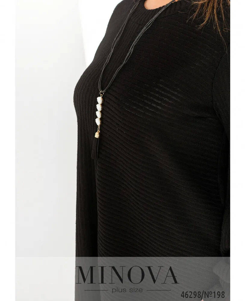 Туника 198-Черный Minova