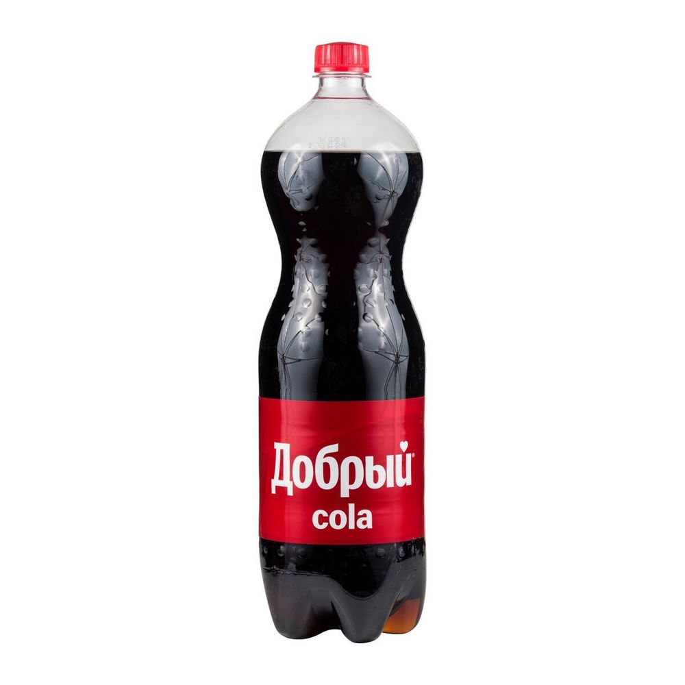 Напиток безалкогольный сильногазированный Добрый Кола, 1л