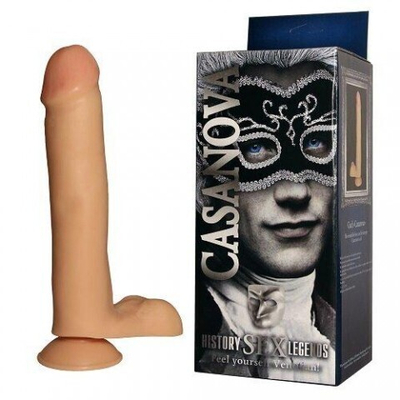 Реалистичный фаллоимитатор Джага-Джага Казанова (23×5 см)