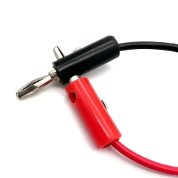 Щупы крокодилы для мультиметра, универсальные, PVC, длина провода 1м