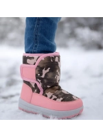 Дутики для девочки зимние.