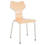 Стул Bels Roxy Wood chrome