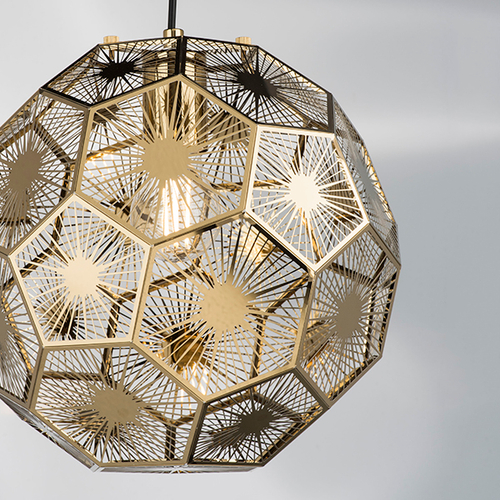 724212 Люстра FERMO 1х40W E27 ЗОЛОТО