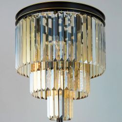 Citilux Мартин CL332992 Торшер хрустальный Шампань