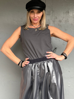 Майка -топ /графит