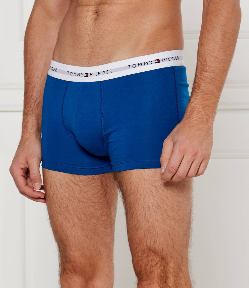 Трусики-боксеры 3шт. Tommy Hilfiger - голубой(UM0UM02761)