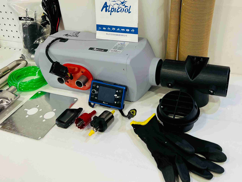 D5.0-12 / Встраиваемый автономный отопитель, 5.5 кВт, ALPICOOL, (12 вольт), пульт ДУ, бак 5л., D5.0-12, TG (Гарантия 3 месяца)