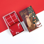 Новый год. Набор новогодних женских носков KAFTAN Xmas размер 36-39 (23-25 см), 2 пары