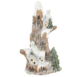 GAEM Фигурка декоративная "Домик" с подсветкой (LR44x2,прилаг) , L1, L12 W9 H20 см, 2в.