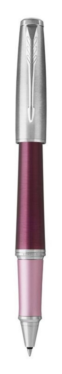 Ручка-роллер Parker Urban Premium Dark Purple CT, T310, стержень: F, цвет чернил: black, в подарочной упаковке