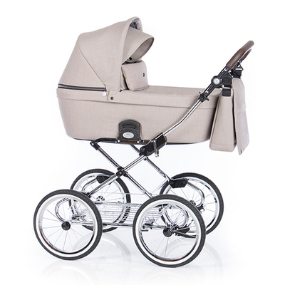 Детская коляска 3 в 1 Roan Coss Classic (Бежевый) Beige