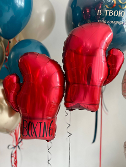 Воздушные шары для парня Боксерские перчатки, спорт №4833