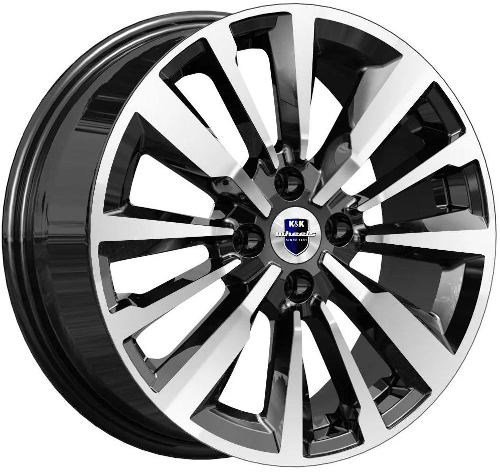 K&amp;K Эрман 6.5x16 4x100 ET 50 Dia 60.1 (алмаз черный)