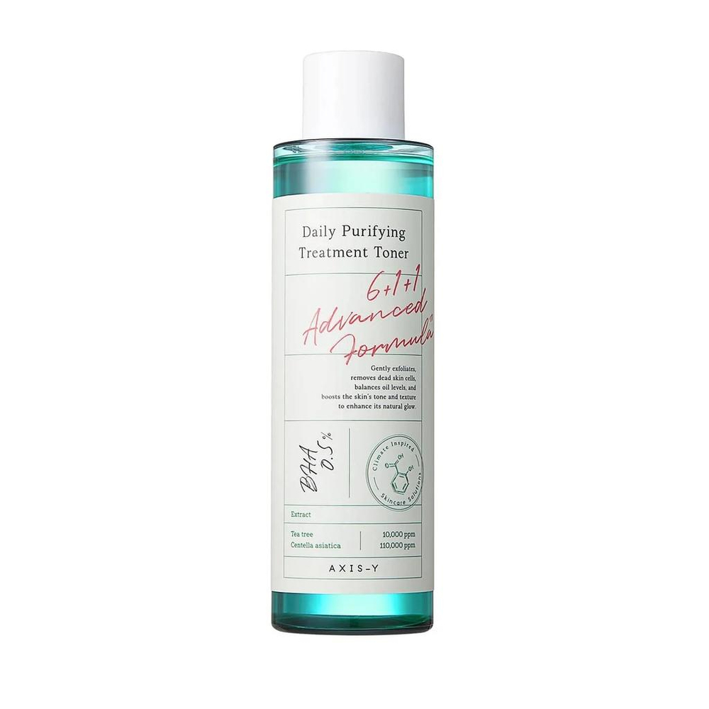 AXIS-Y Daily Purifying Treatment Toner тоник для проблемной кожи с центеллой и BHA-кислотой