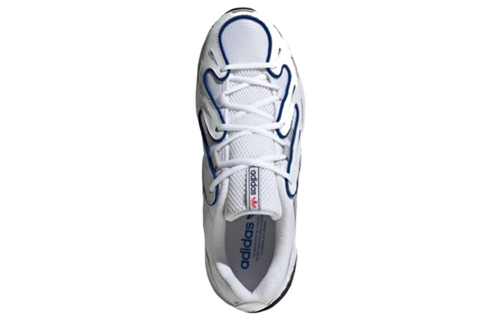 Adidas originals EQT Gazelle non-slip lightweight low-cut life casual shoes men's white and blue