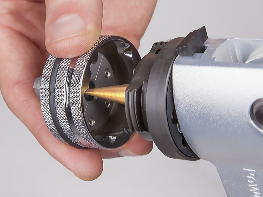 Набор Rothenberger ROLOCK COMBI KIT, экспандер ROLOCK+отбортовщик в одном наборе, 1/2-3/4-1"