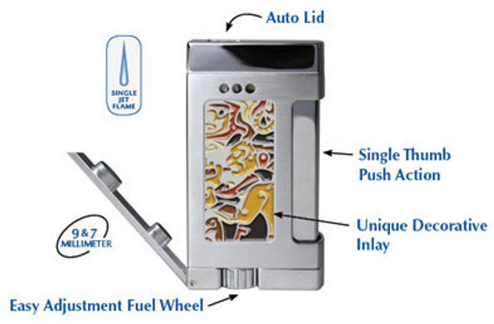 XIKAR Versa Lighter Black 556BK