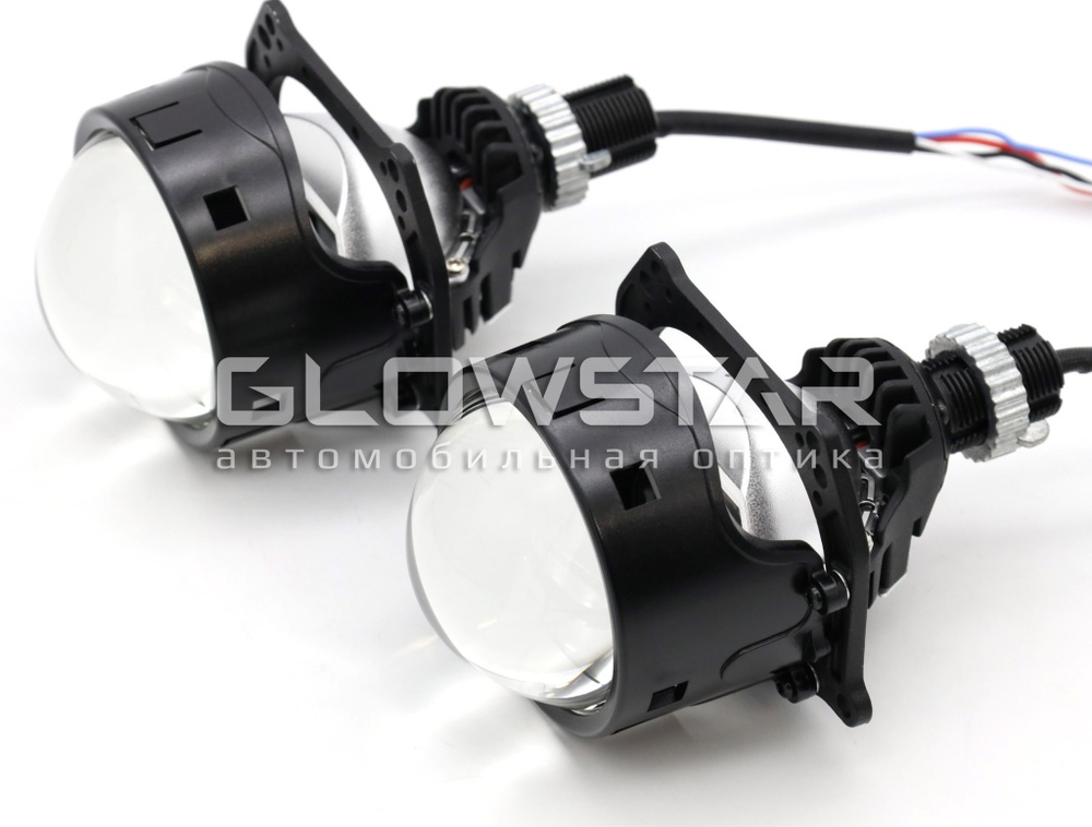 Билед модули Aozoom A3 Max 2025 3.0 дюйма, 5500К, 12V, 49W/57W, крепление 3R и съемное гаечное (комплект, 2шт)