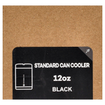 HydroJug, Охладитель для стандартных банок, черный, 12 унций