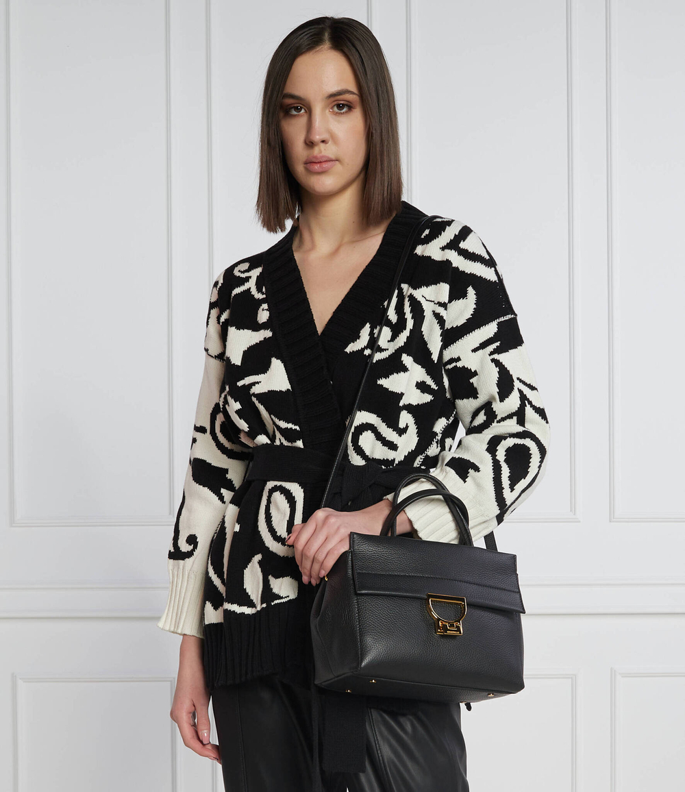 Кожаная сумка через плечо MD5 Arlettis E1 MD5 18 01 01 Coccinelle - черный(E1 MD5 18 01 01)