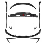 Обвес для Tesla Model 3 2017-2023 тесла Губа переднего бампера Накладки на передний бампер Боковые юбки Диффузор заднего бампера