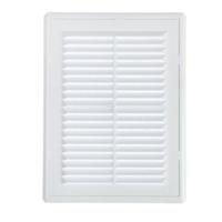 Решётка вентиляционная в рамке с москитной сеткой 185х255 мм Люкс